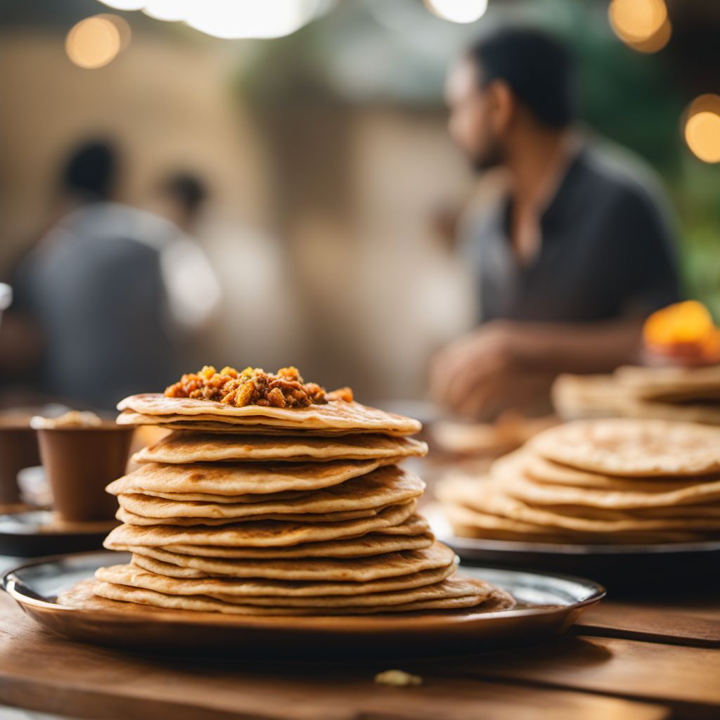 Warqi paratha