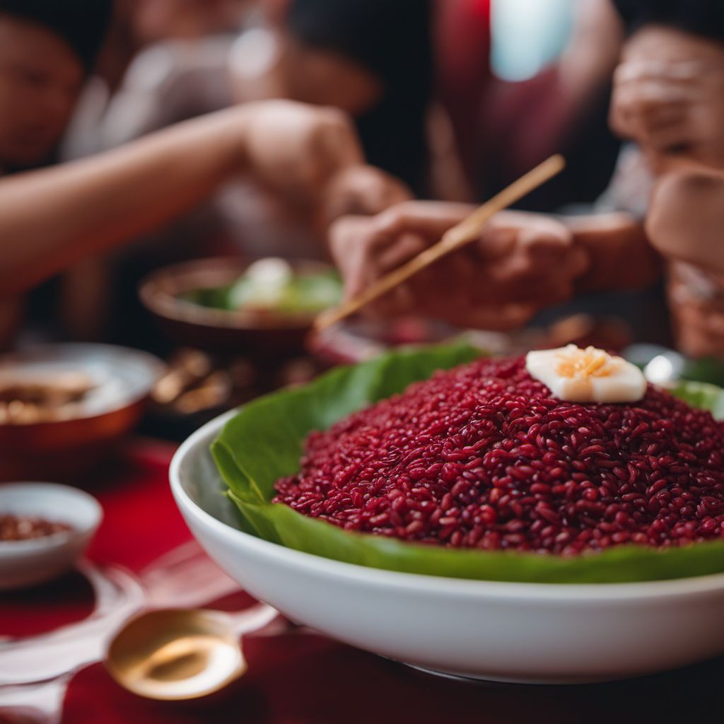 Xôi gấc