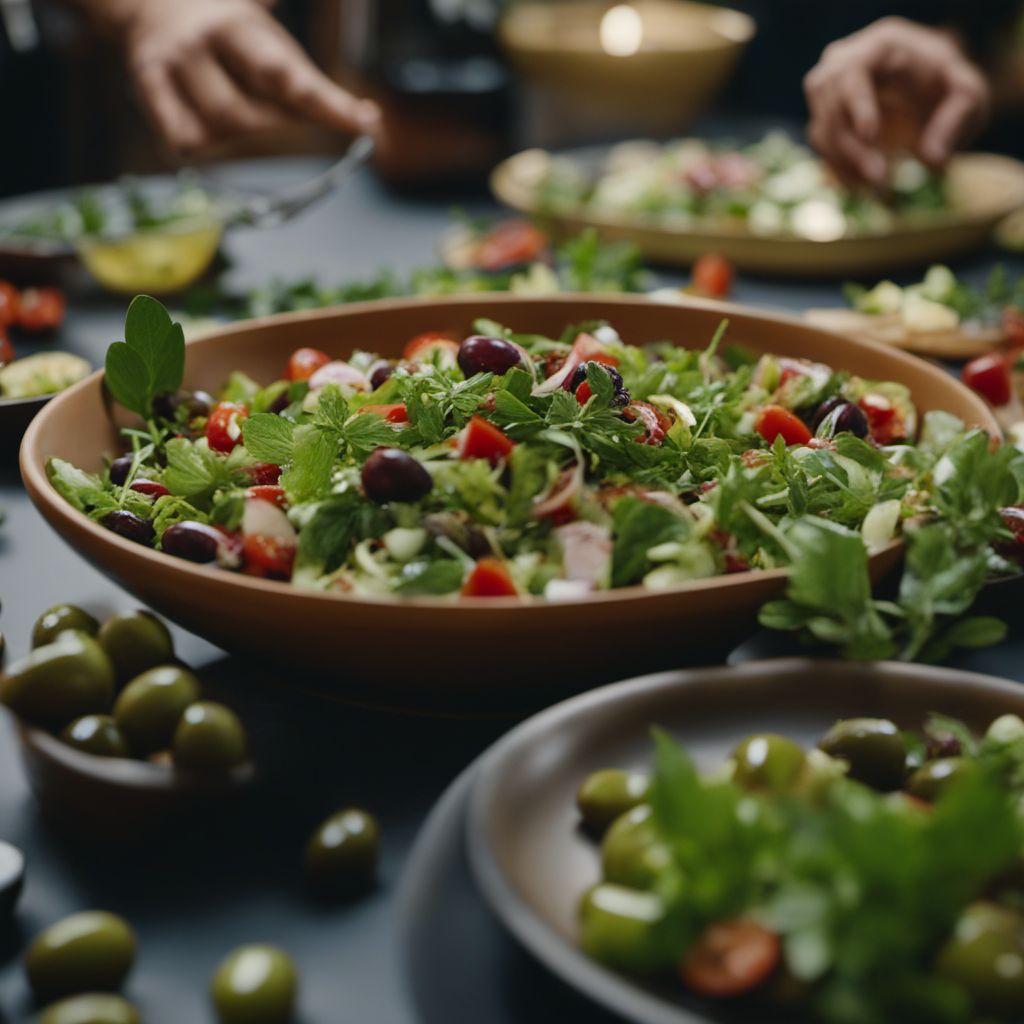 Zeytin salatası