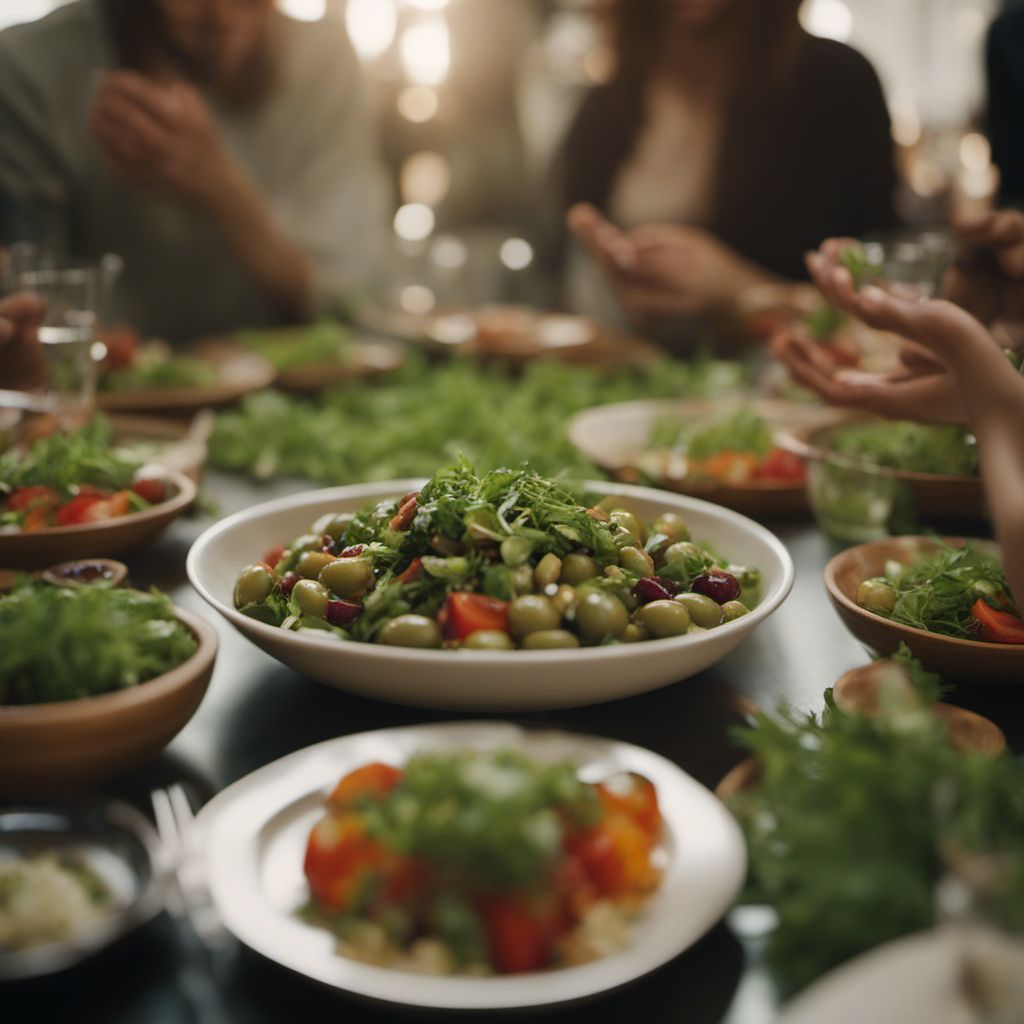 Zeytin salatası