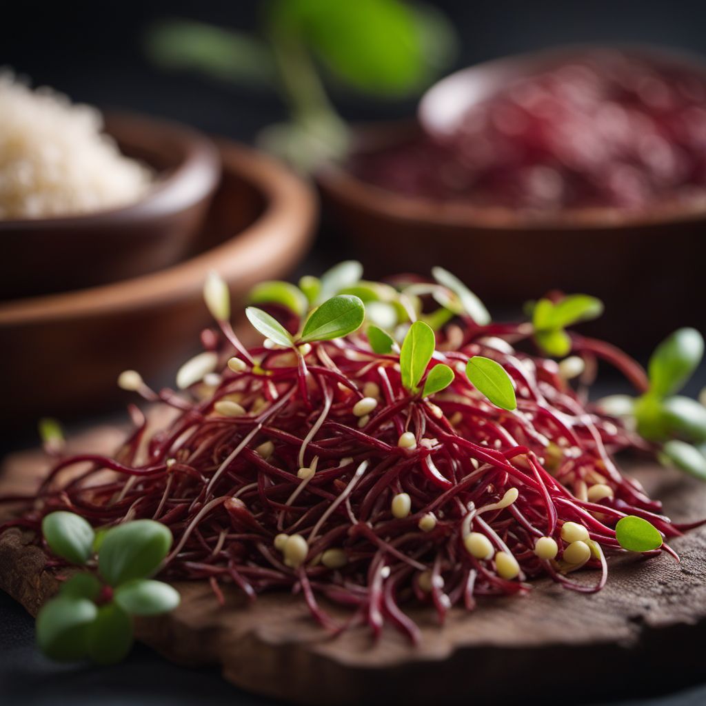 Adzuki bean sprouts