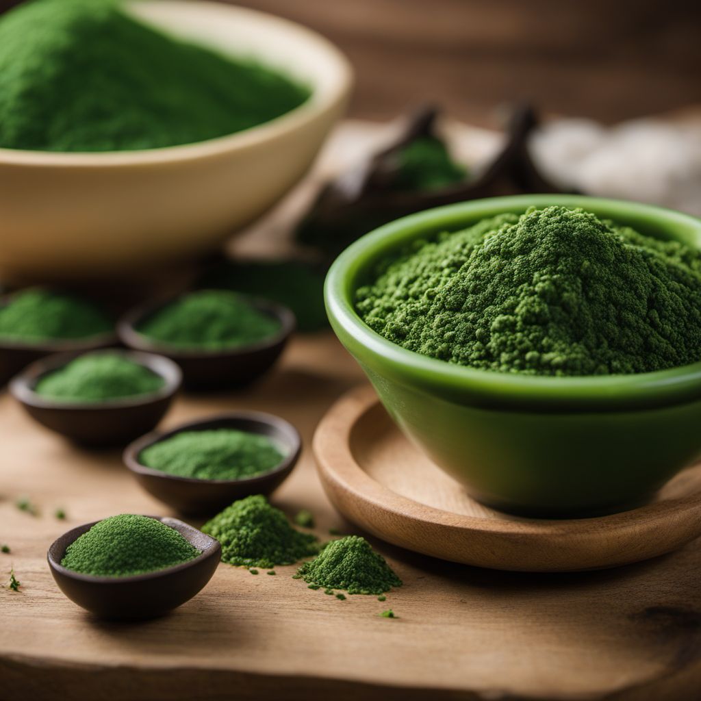 Algae based formulations (e.g. Spirulina, chlorella)