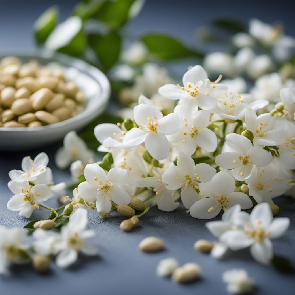 Arabian jasmine infusion flowers