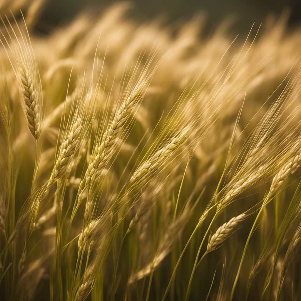 Barley grains