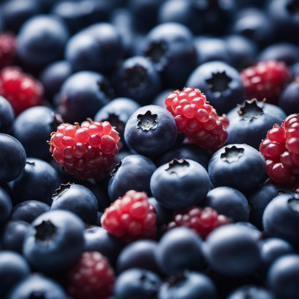 Blueberries and similar-