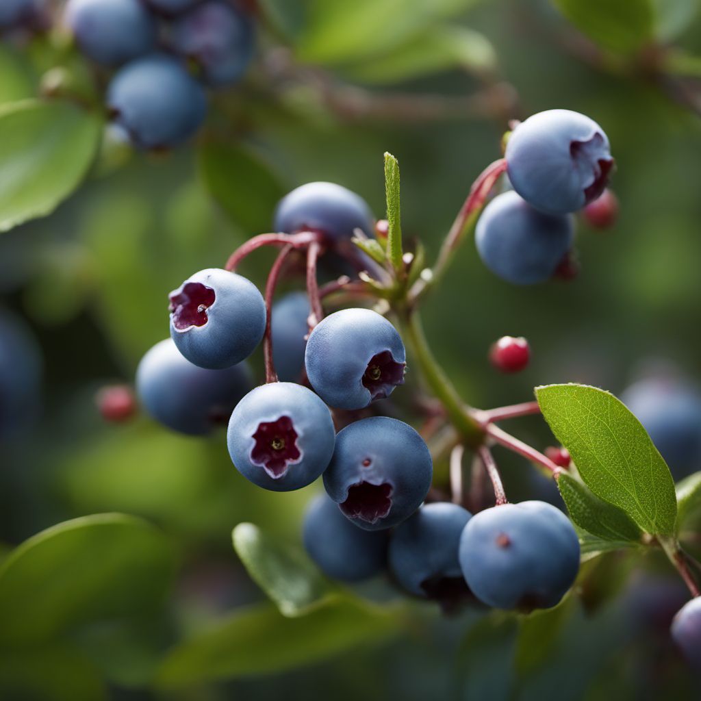 Bog bilberries