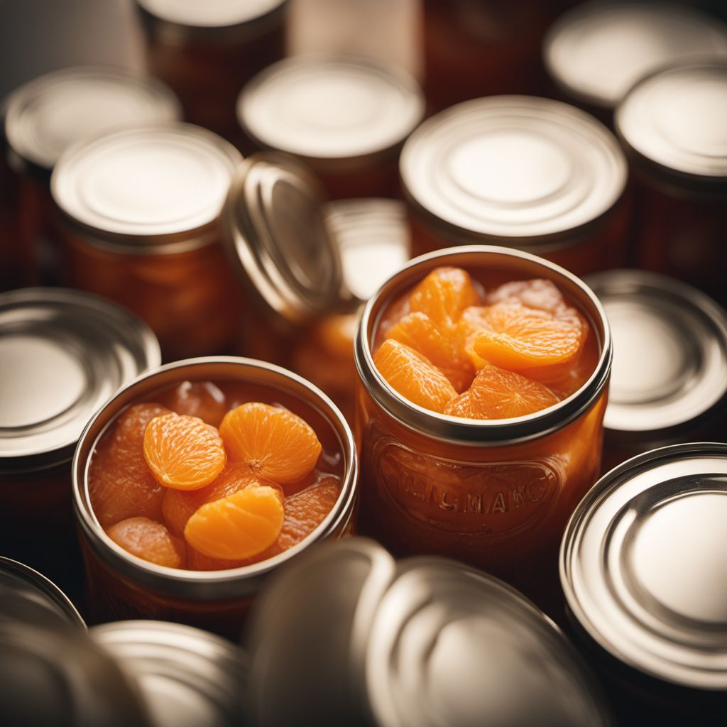 Canned or jarred mandarin