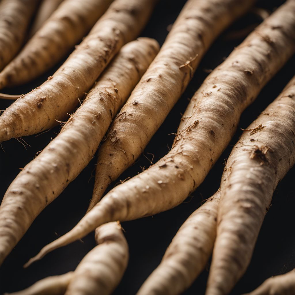 Cassava roots and similar-