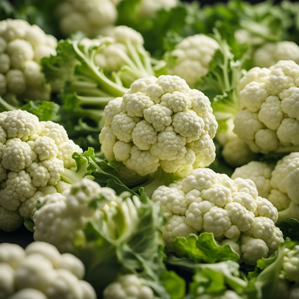 Cauliflowers and similar-