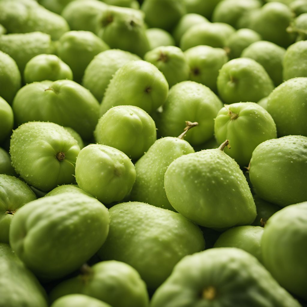 Chayote fruits