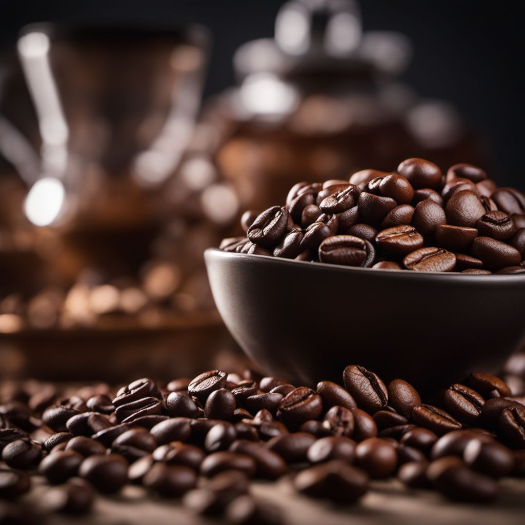 Coffee beans and similar-