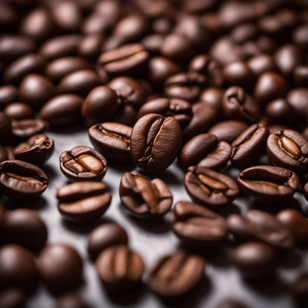 Coffee beans, roasted