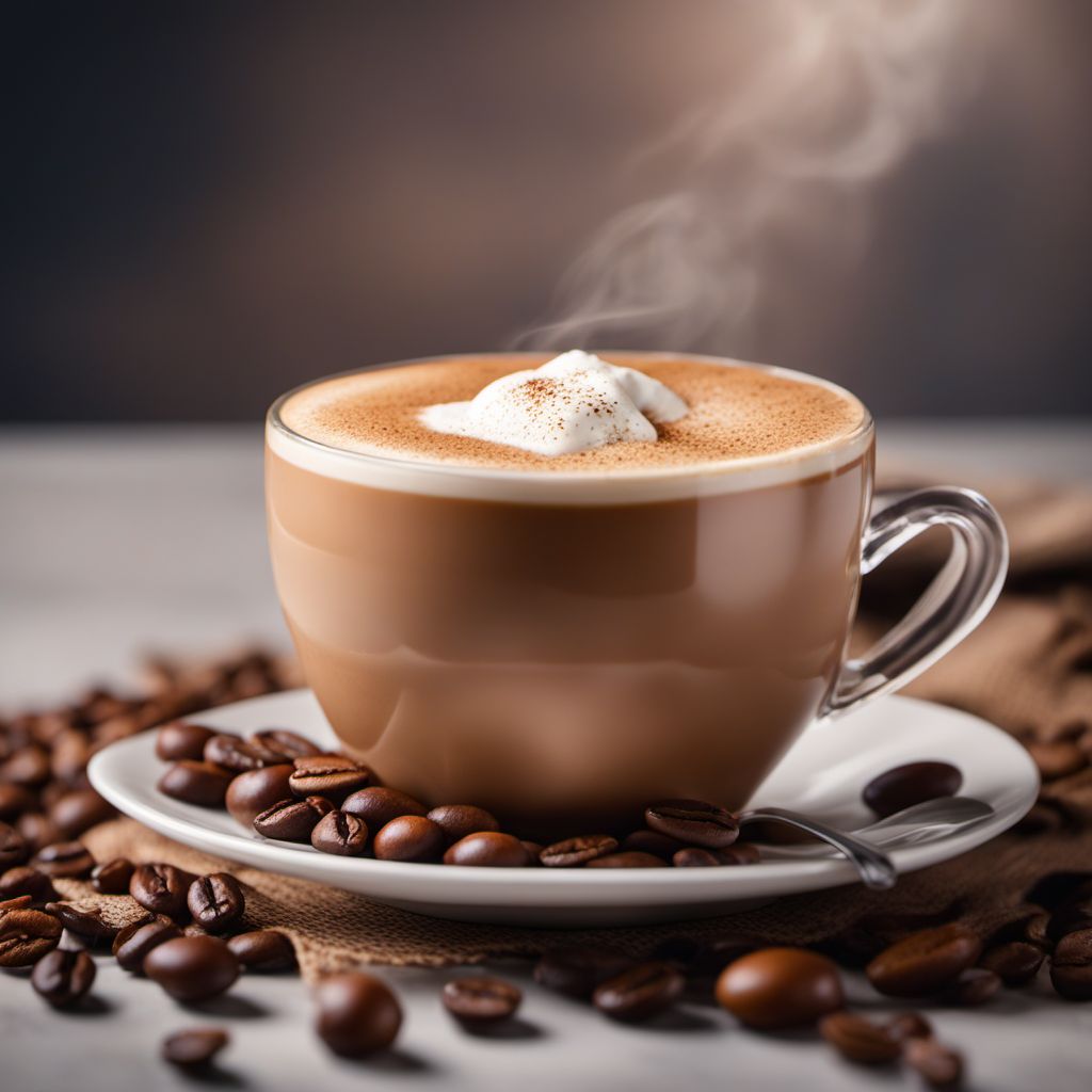 Coffee drink, cappuccino