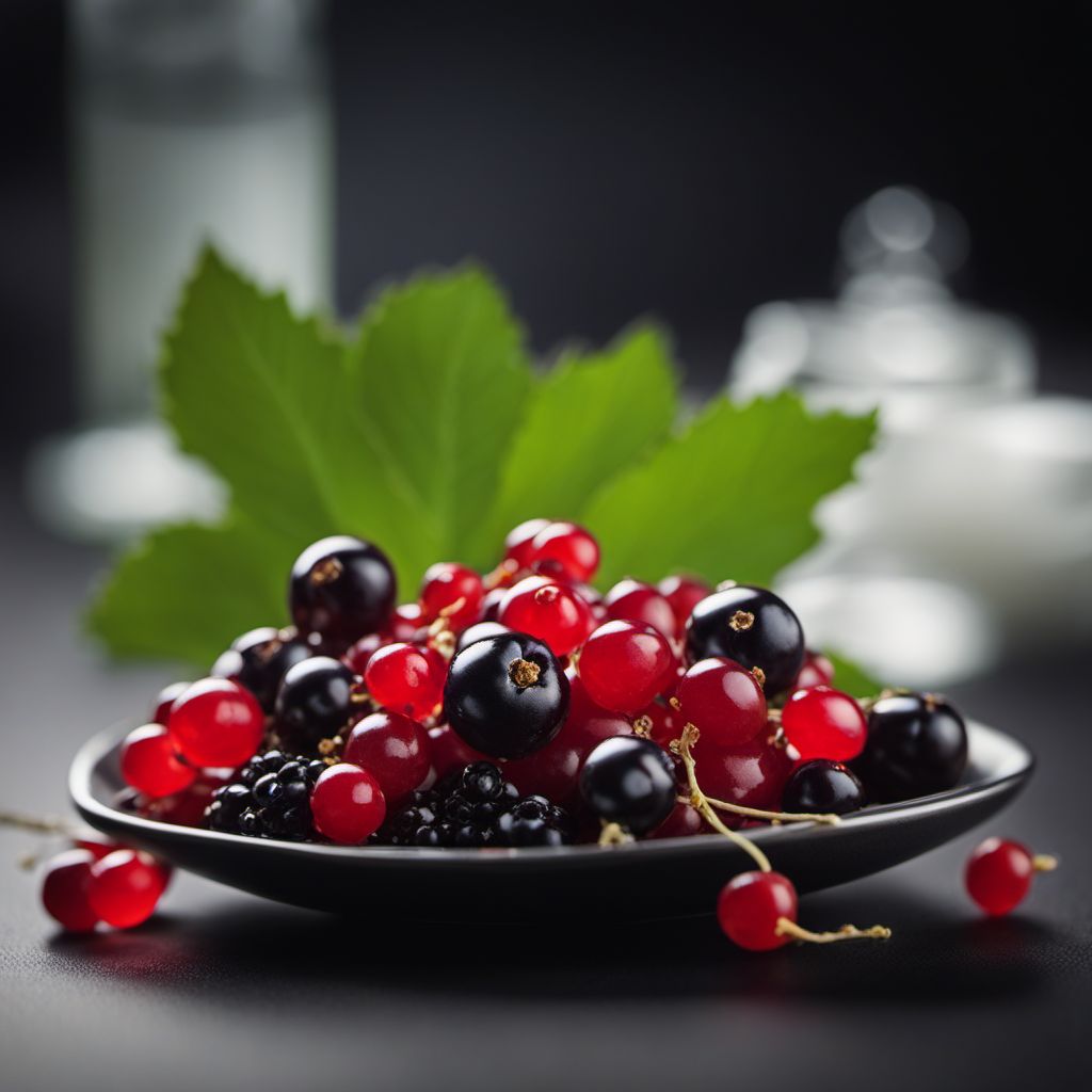 Currant (black, red and white) infusion leaves