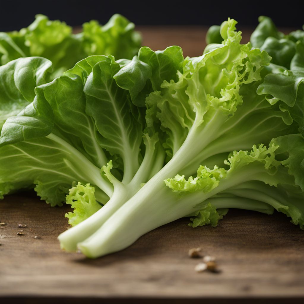 Cutting lettuces