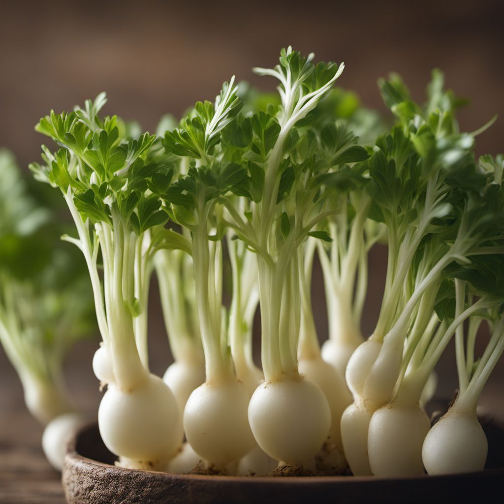 Daikon sprouts