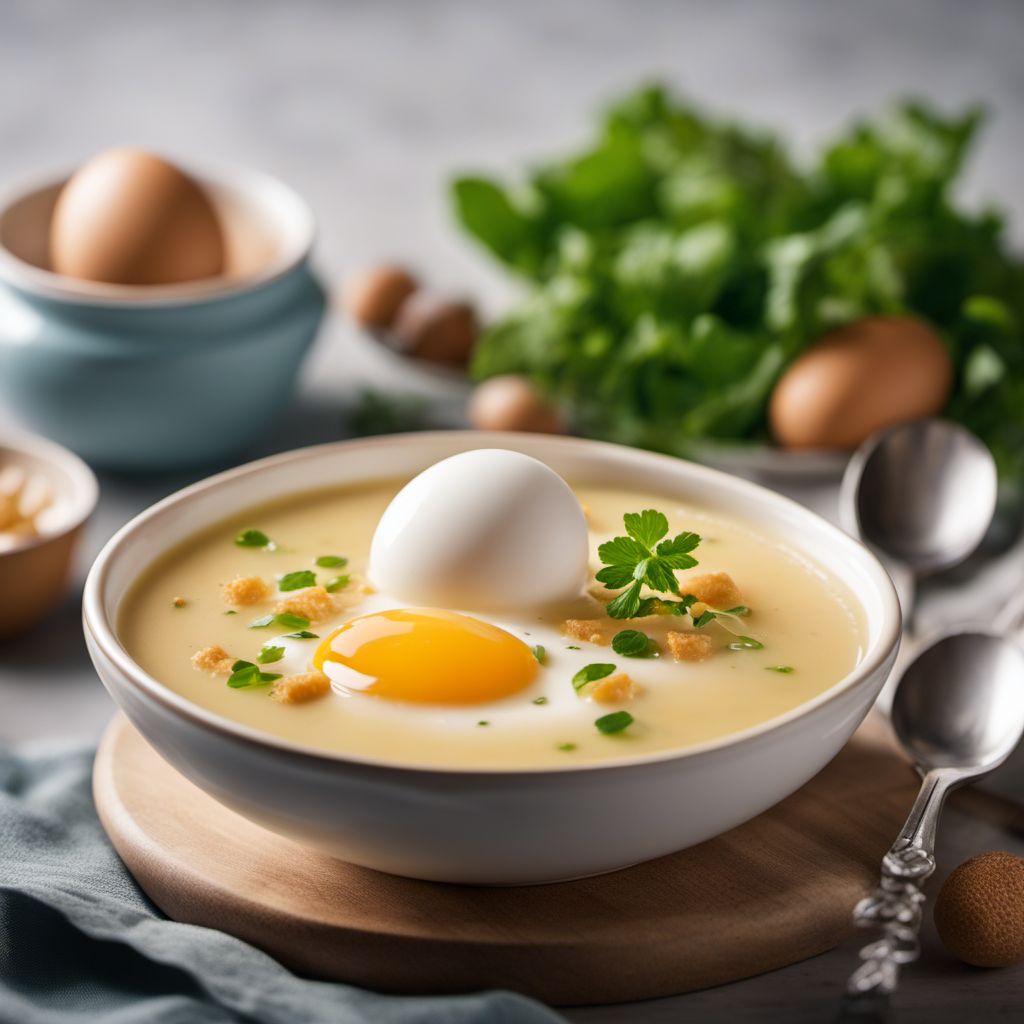 Dairy/egg soup