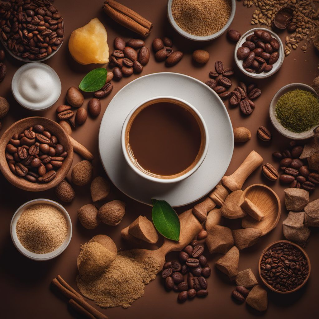 Derivatives of coffee, cocoa, tea, herbal infusion materials and similar RPCs