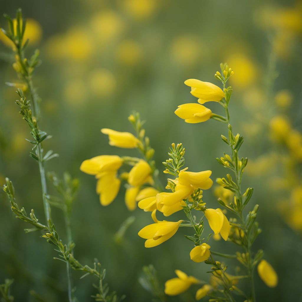 Dyer’s broom infusion flowers