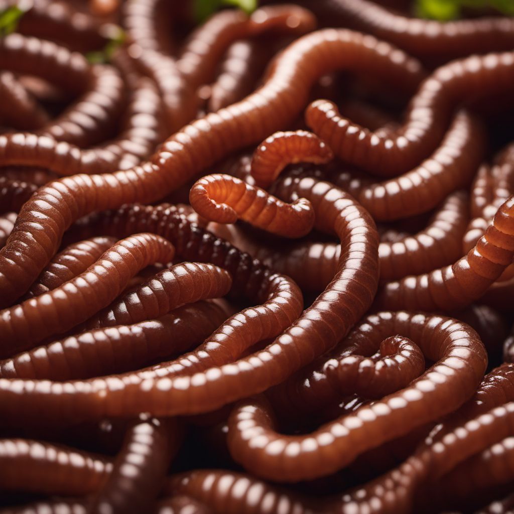 Earthworms (including species only consumed outside EU)