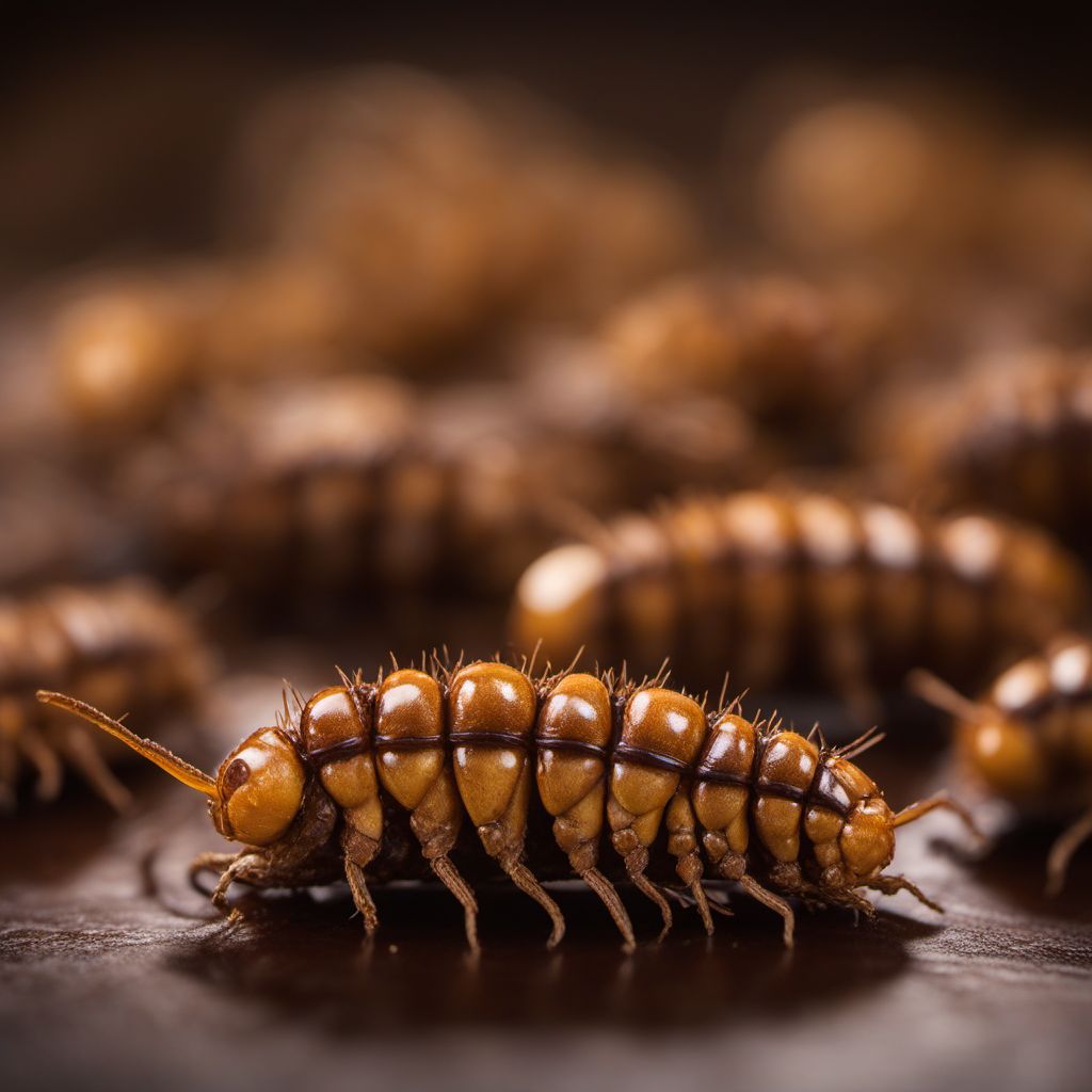 Edible insect pupae/nymphs