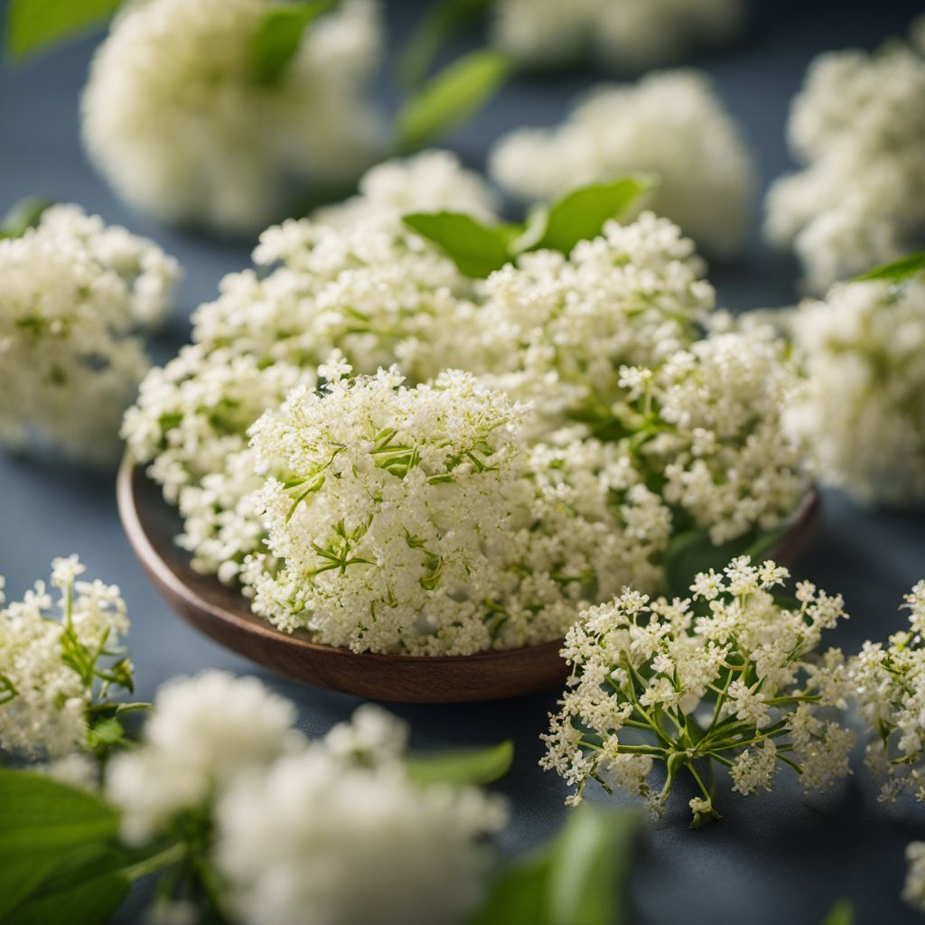 Elderflowers infusion