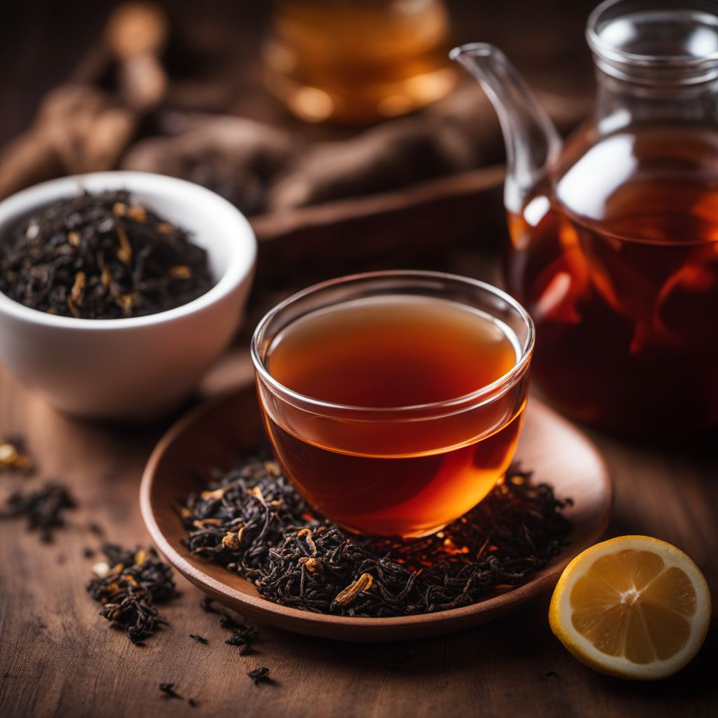 Fermented tea infusion