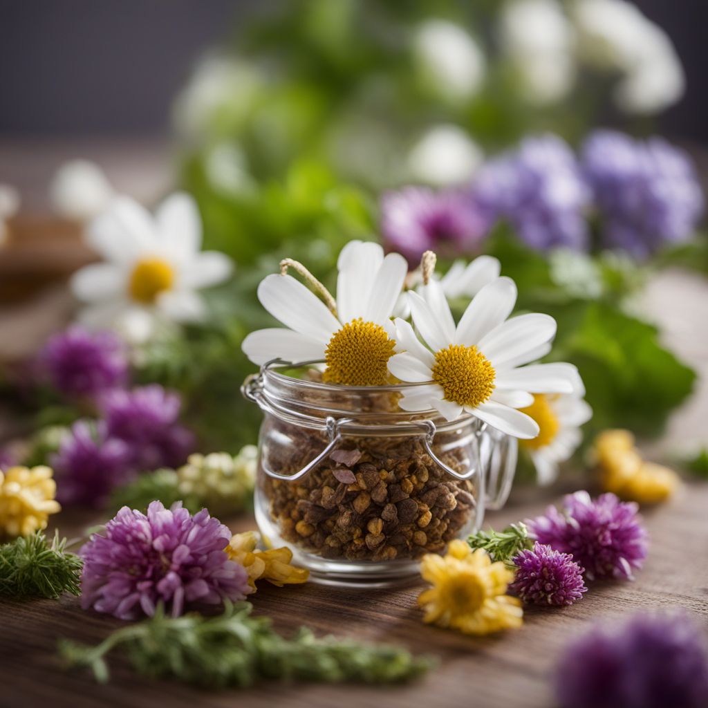 Flowers used for herbal infusions
