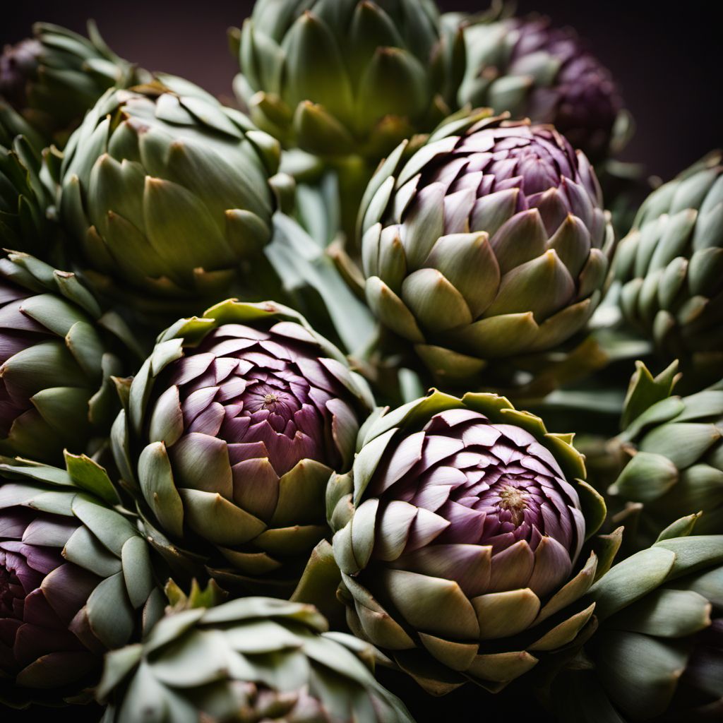 Globe artichokes and similar-