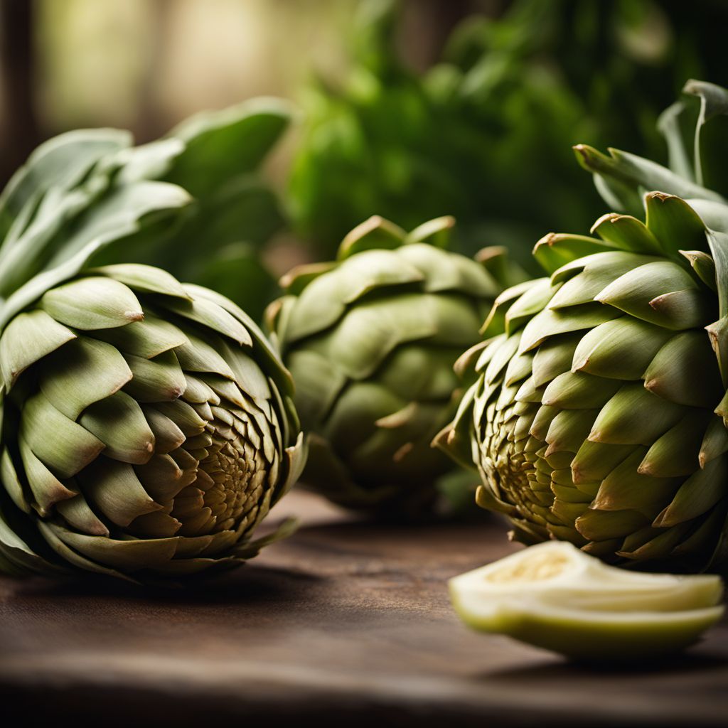 Globe artichokes and similar-