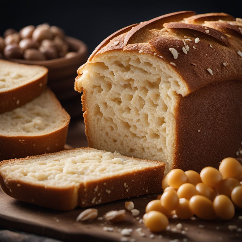 Gluten free bread, white