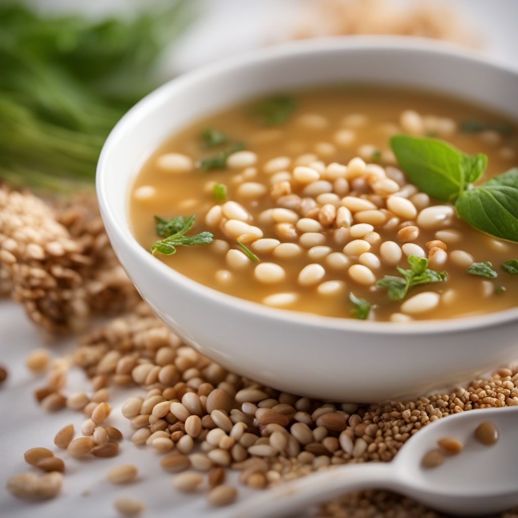 Grains soup, dry