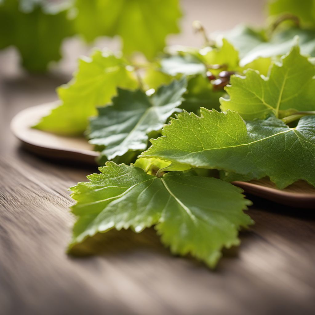 Grape leaves and similar species