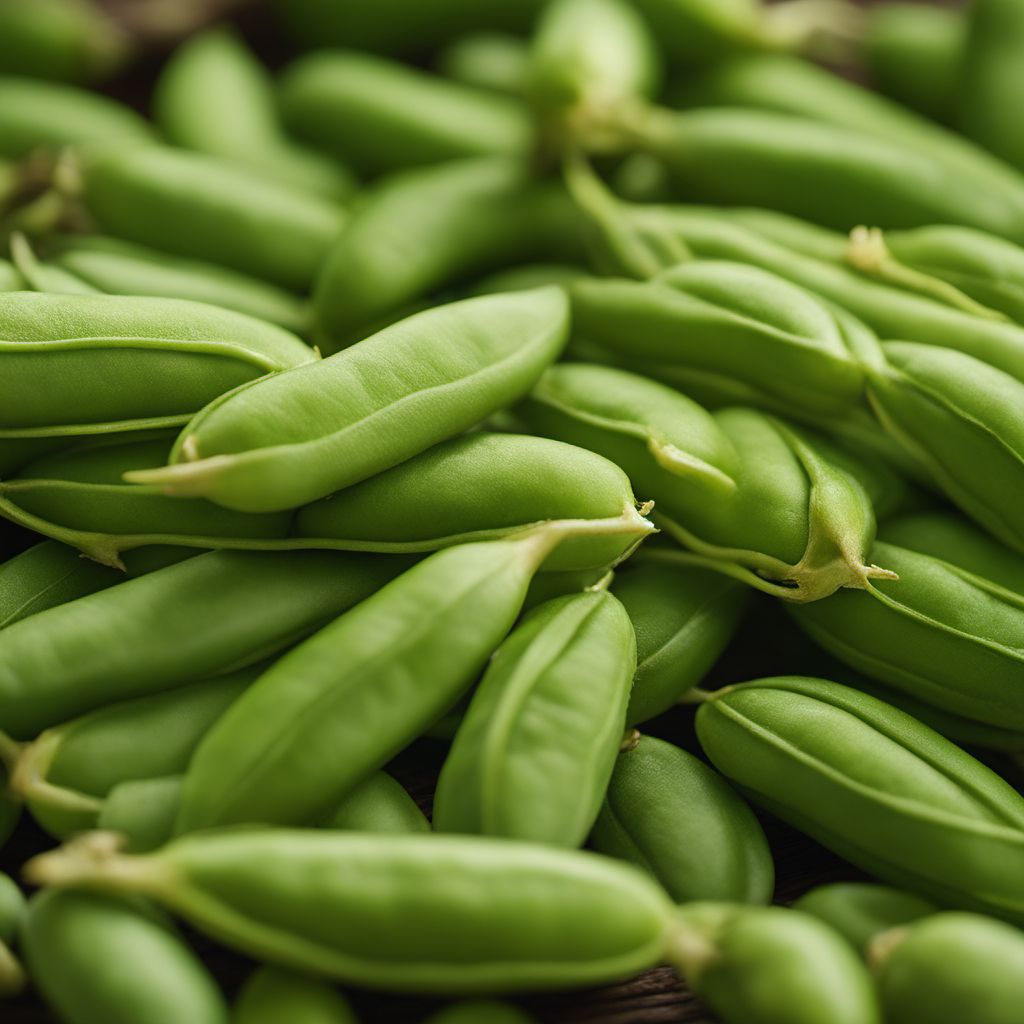Guar beans (with pods)