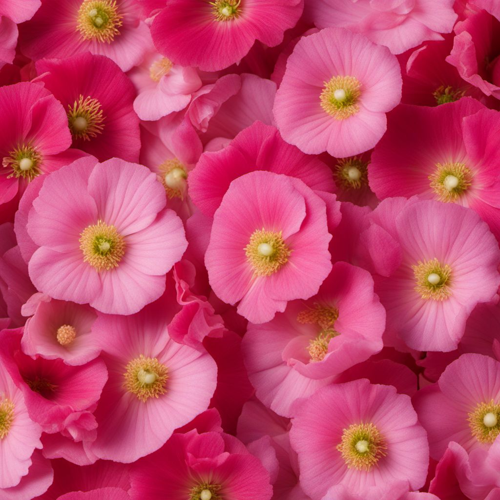 Hollyhock infusion flowers