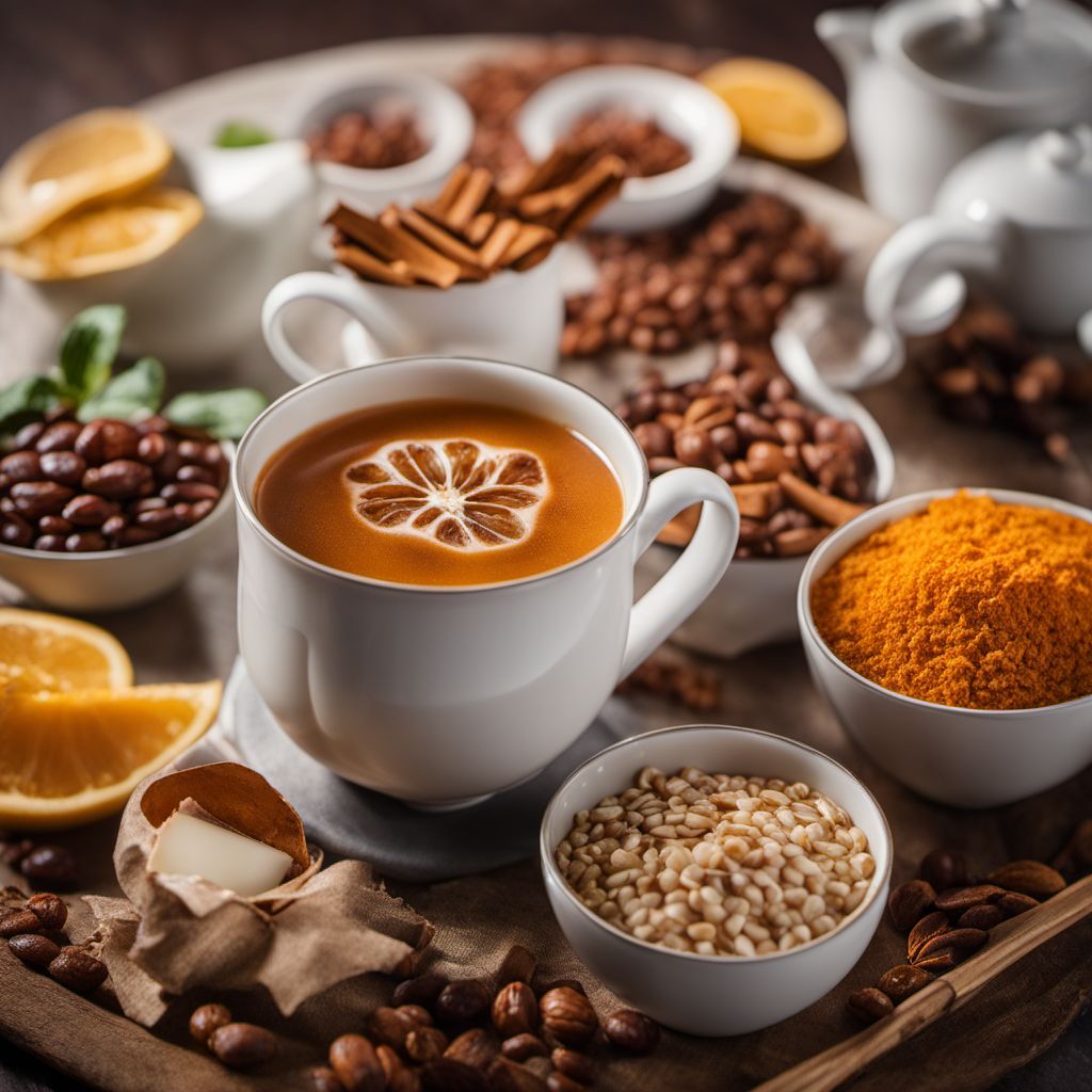 Hot drinks and infusions composite ingredients