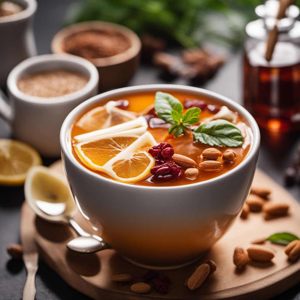 Hot drinks and infusions composite ingredients