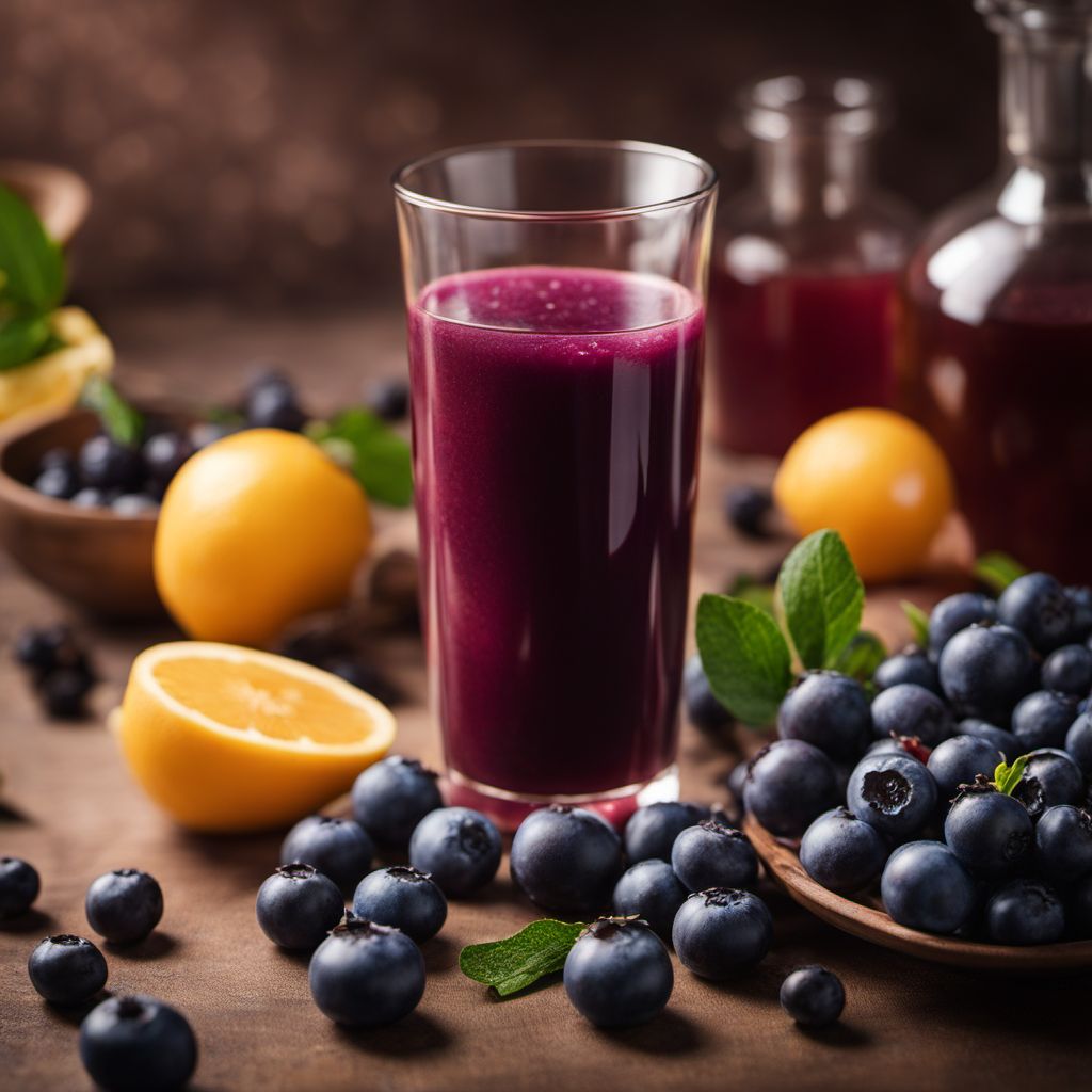 Juice concentrate, blueberry