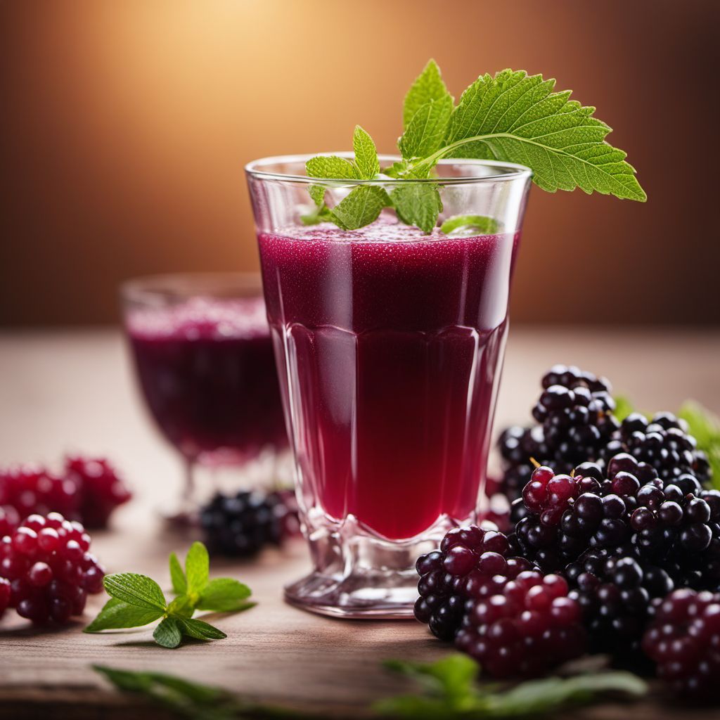 Juice, elderberry