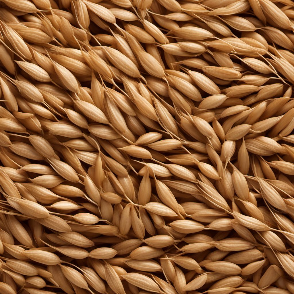 Khorasan wheat grain