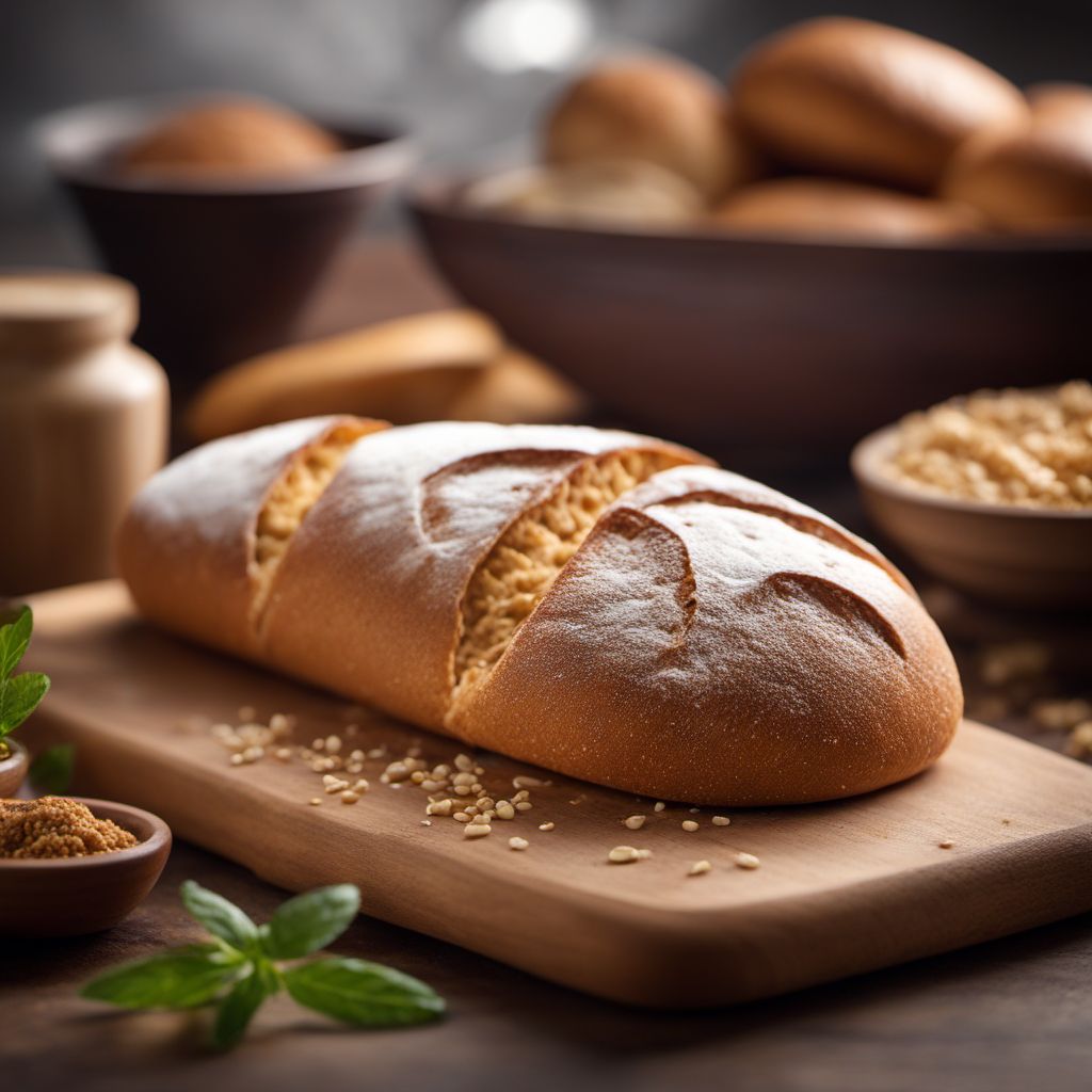 Leavened bread and similar