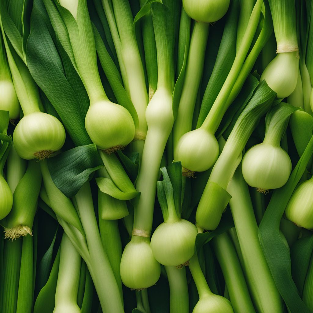 Leeks and similar-