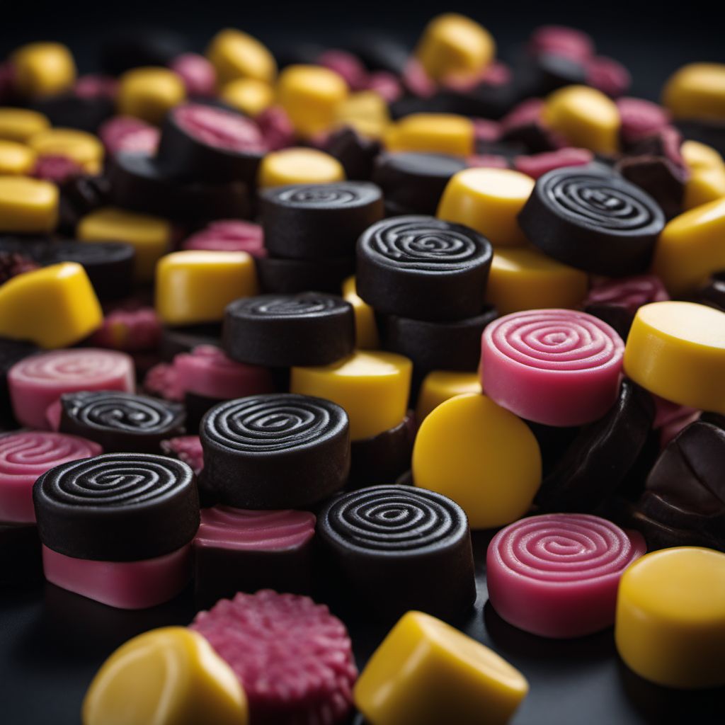 Liquorice candies