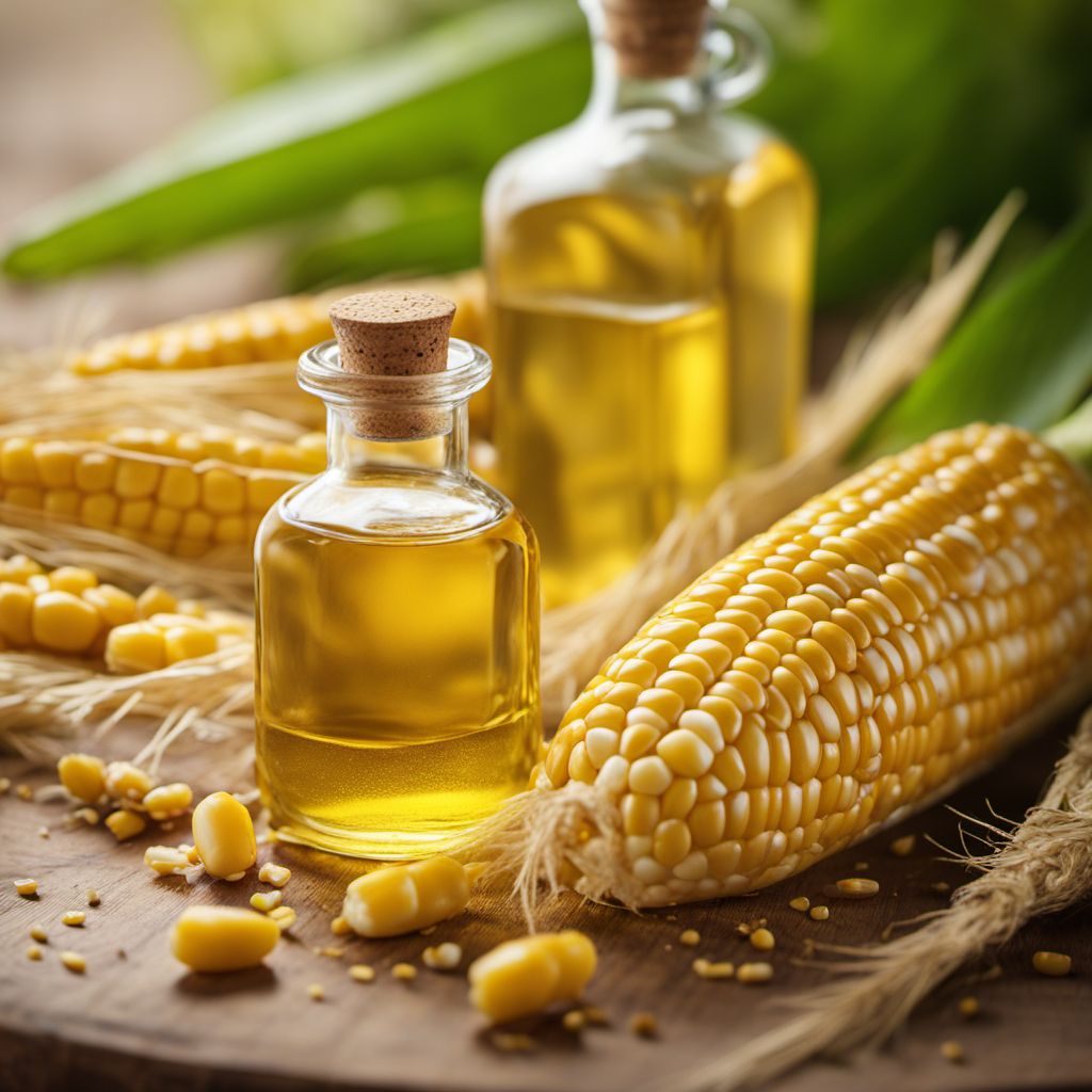 Maize oil, edible