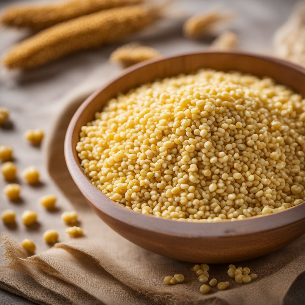 Millet groats