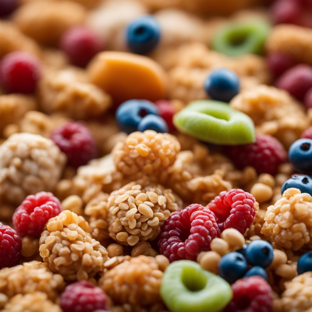 Mixed cereal-based snacks