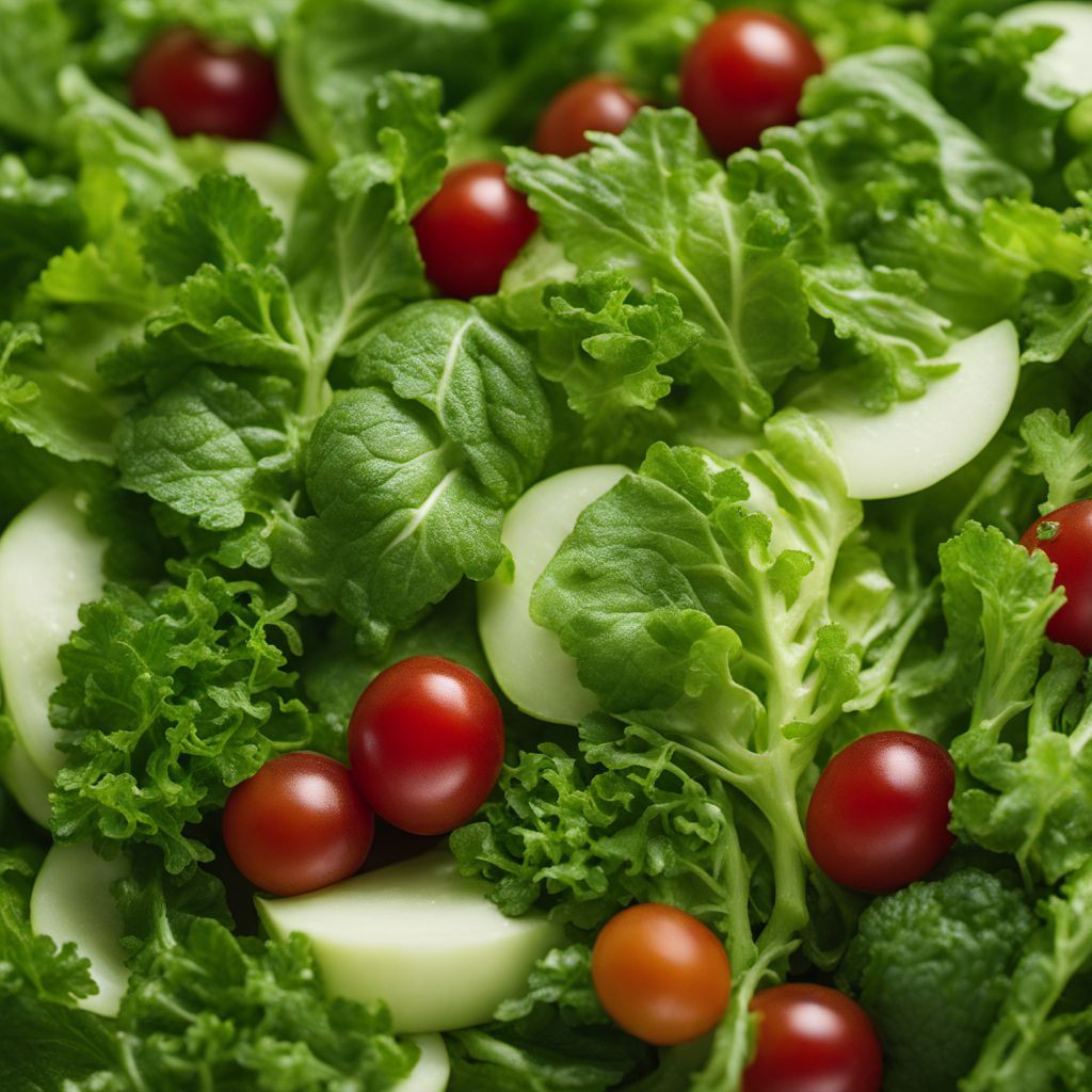 Mixed green salad