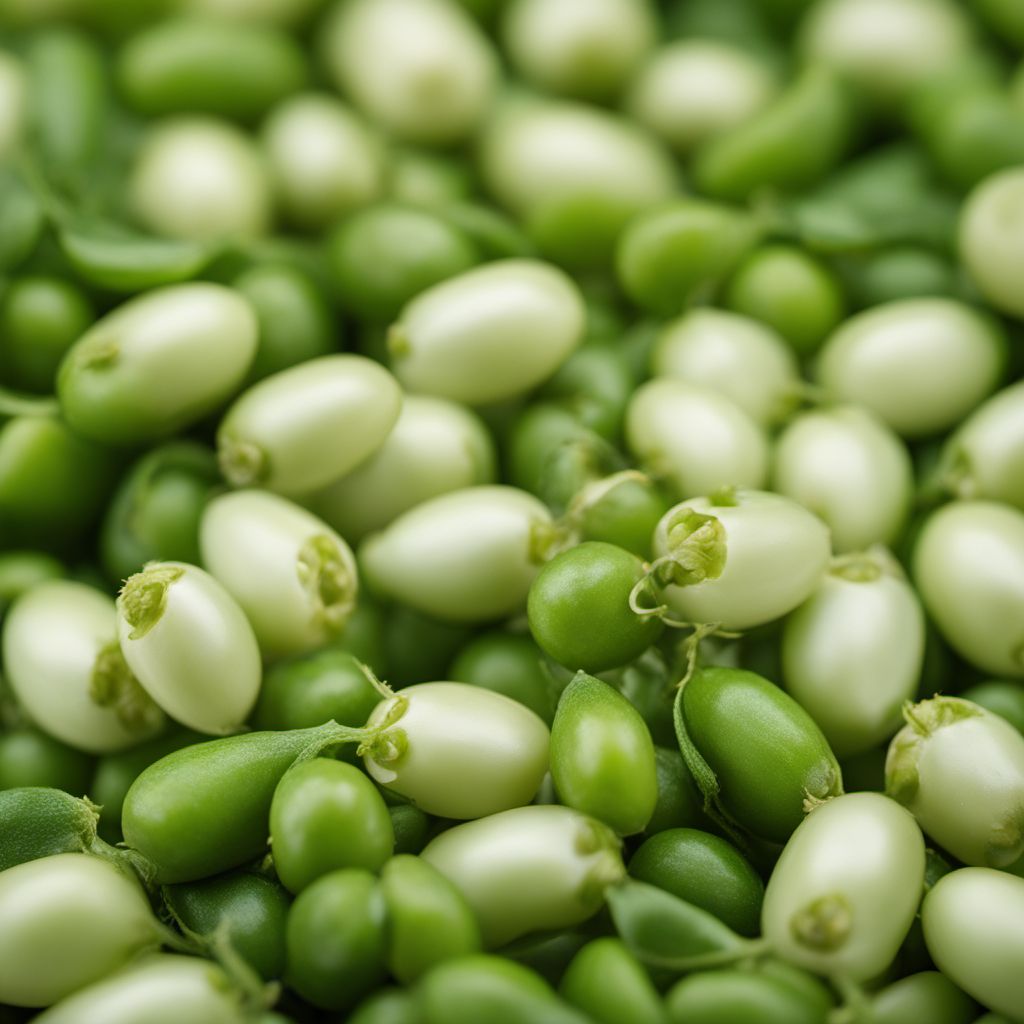 Mung beans (with pods)