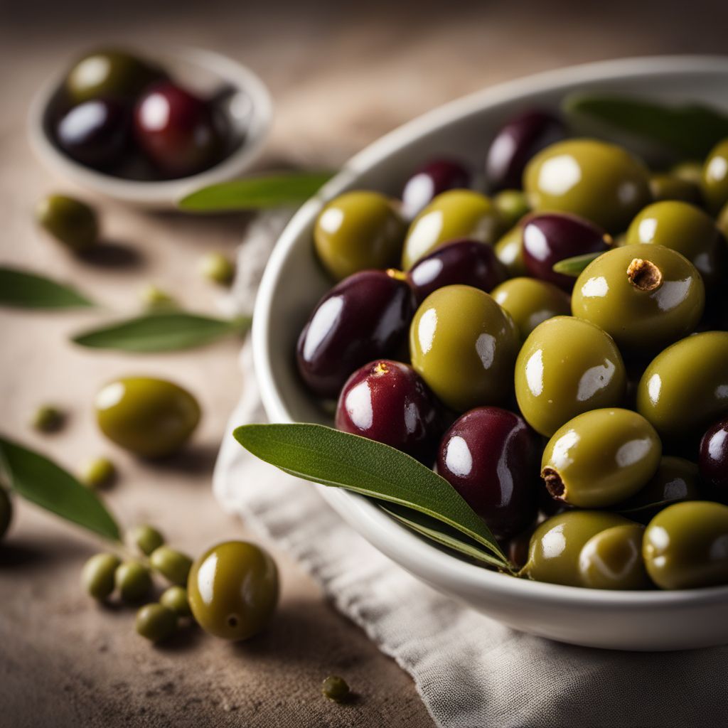 Olives, processed