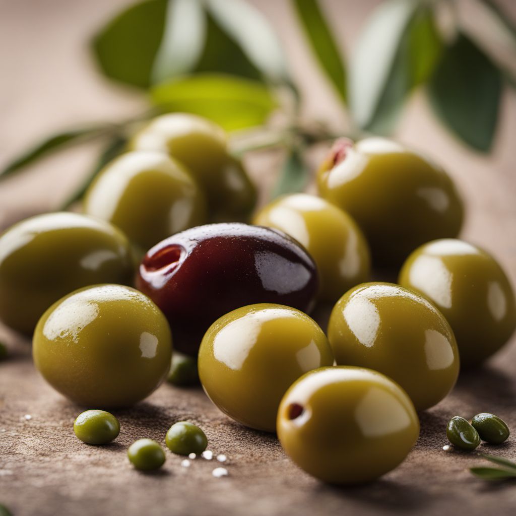 Olives, processed